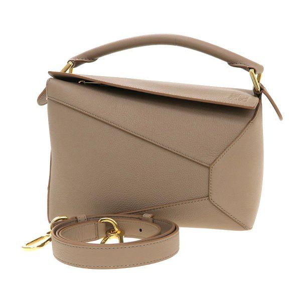 【未使用】ロエベ パズルバッグ スモール ソフトグレインカーフ ライトキャメル LOEWE ロエベ パズルバッグ スモール ソフトグレインカーフ