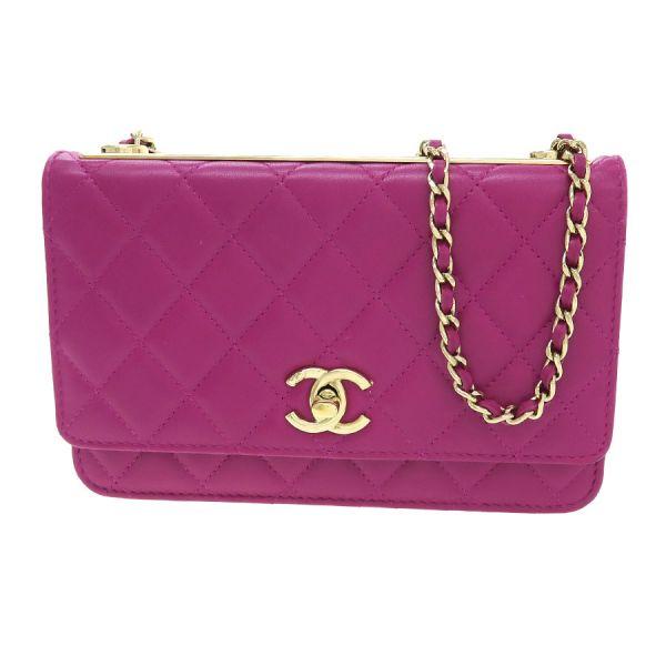 CHANEL（シャネル） トレンディCC・マトラッセ・チェーンウォレット A