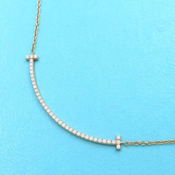 TIFFANY&Co. ティファニー Tスマイルダイヤネックレス/スモール TIFFANY&Co. ティファニー Tスマイルダイヤネックレス/スモール