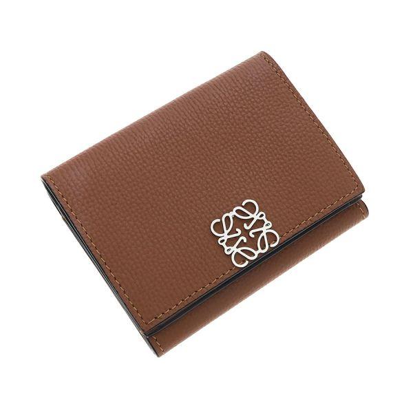 LOEWE（ロエベ） アナグラム トライフォールド ウォレット Aランク