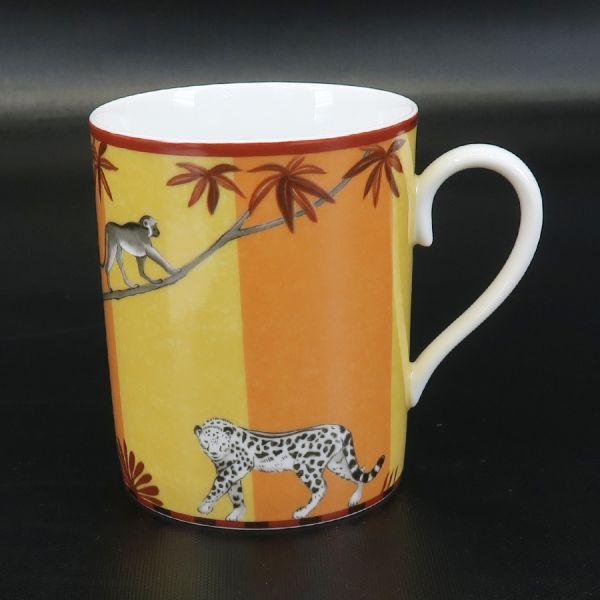 正規未使用品　HERMES エルメスアフリカマグカップ HERMES（エルメス） アフリカ・マグカップ Aランク. : 質屋さのや