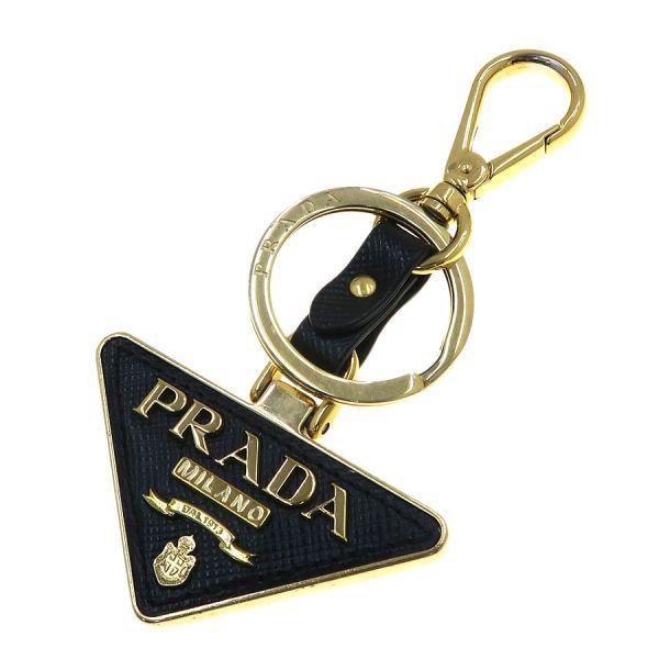 最終値引中【箱・タグ付き】PRADA キーリング・ブラック　ナイロン PRADA（プラダ） キーリング Bランク. : 質屋さのや Yahoo!ショップ