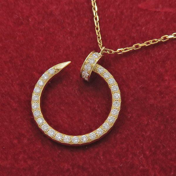 Cartier（カルティエ） ジュストアンクルダイヤネックレス Aランク