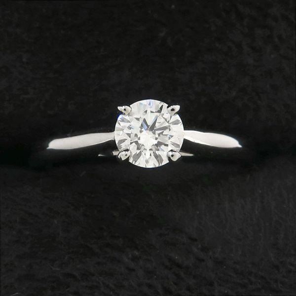 美品　カルティエ　ソリテール　1895 ダイヤモンドリング　10　付属品完備 Cartier（カルティエ） ソリテール1895リング/D0.50ct#51(日本サイズ