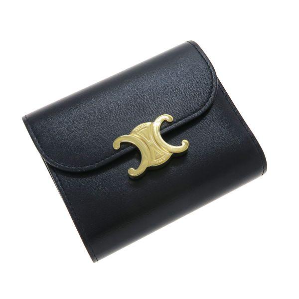 【付属品完備】 CELINE セリーヌ / トリオンフスモールフラップウォレット CELINE セリーヌ スモール フラップウォレット トリオンフ A