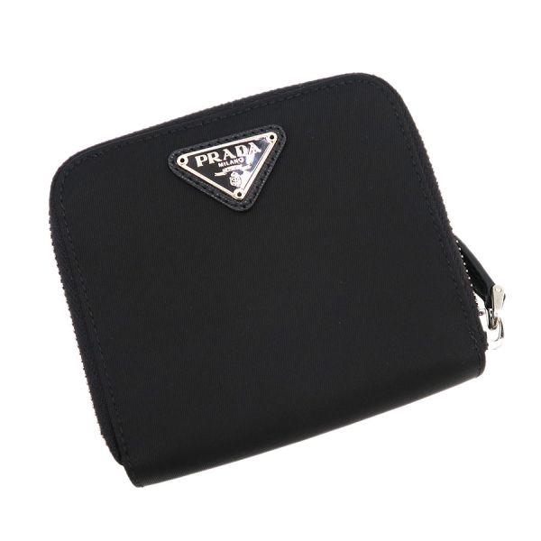 極美品　PRADA プラダ　財布　コンパクトウォレット　M001 PRADA（プラダ） コンパクトウォレット Aランク. : 質屋さのや Yahoo