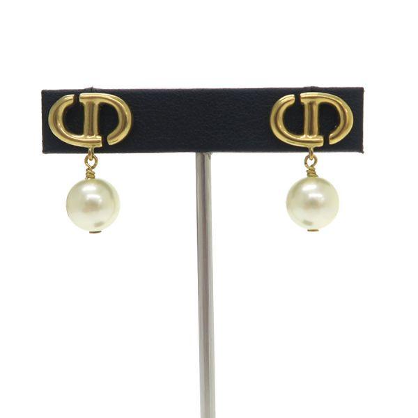 Christian Dior（クリスチャン・ディオール） CD Navy ピアス Aランク