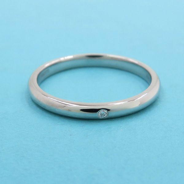 TIFFANY&Co.（ティファニー） スタッキングバンドリング/1Pダイヤ/2MM