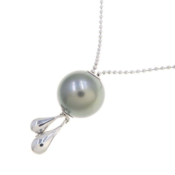 MIKIMOTO（ミキモト） パールバンドーネックレス/黒蝶＆アコヤ Aランク