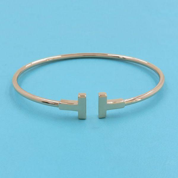 TIFFANY&Co.（ティファニー） Tワイヤーバングル Aランク. : 質屋さの