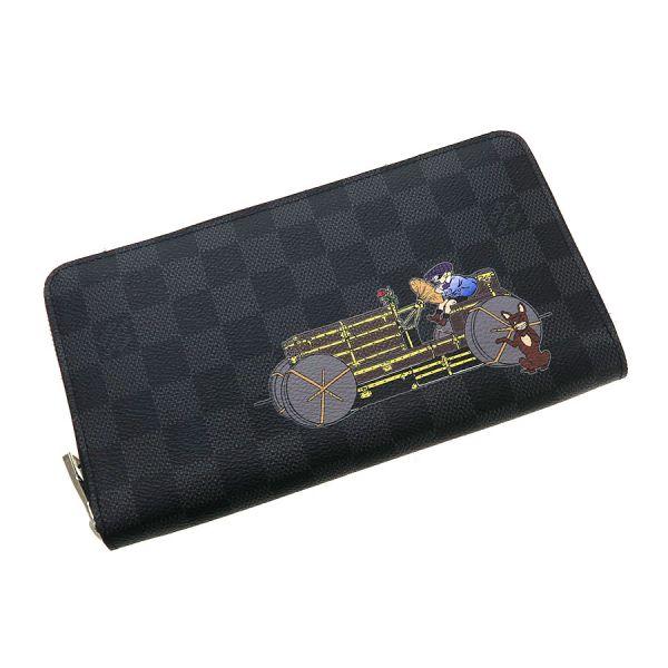 ヴィトン・ダミエグラフィット ジッピー・オーガナイザー Aランク  