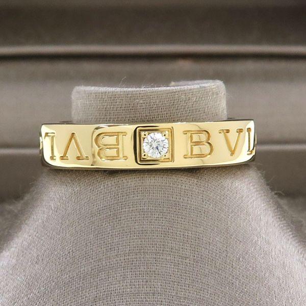 BVLGARI ブルガリダブルロゴリング 9.5号 BVLGARI（ブルガリ） ダブルロゴリング#9.5近辺 Aランク. : 質屋さのや