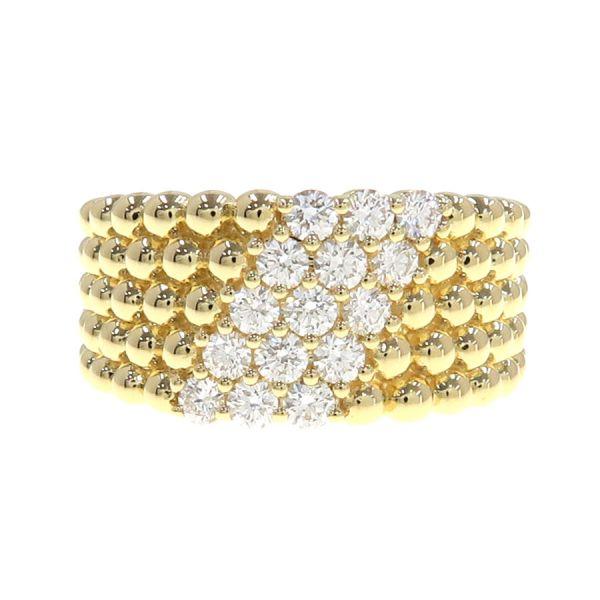ヴァンクリーフ&アーペル VCA ジュルネアパリ リング K18ダイヤ 52号 Van Cleef ＆ Arpels（ヴァンクリーフ ＆ アーペル） ペルレダイヤ