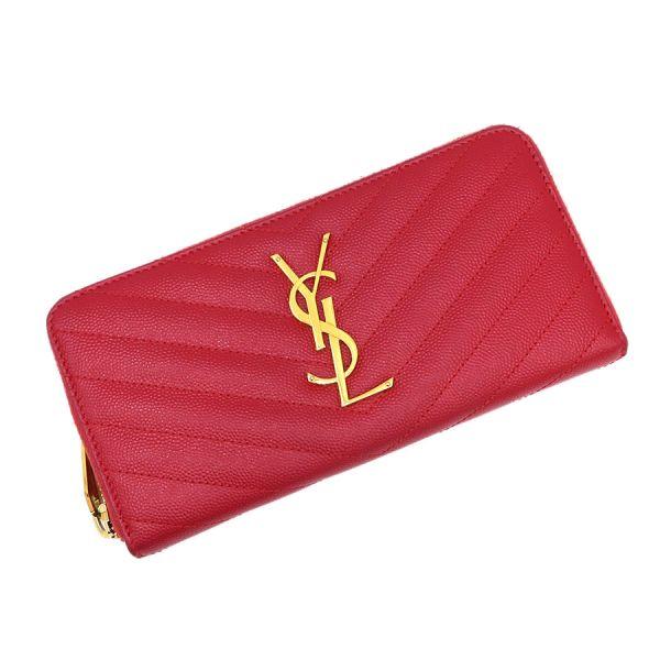 サンローラン・パリ モノグラム サンローラン フルジップウォレット B  