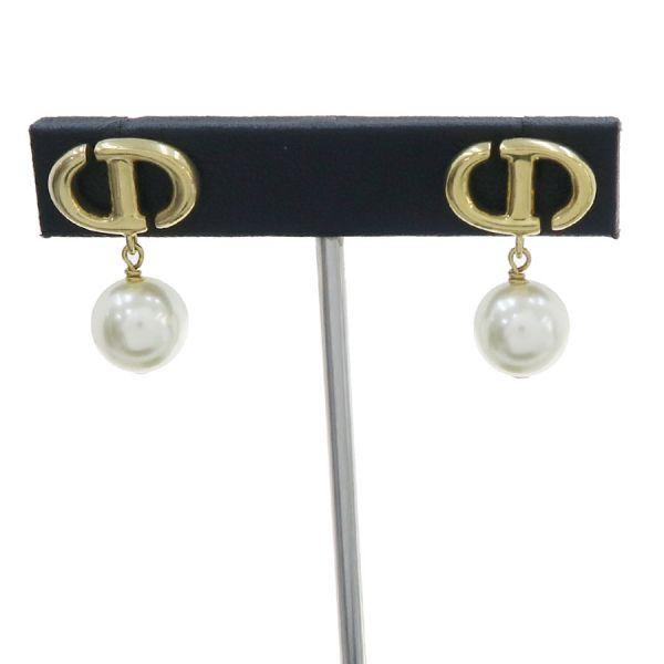 Christian Dior（クリスチャン・ディオール） CD Navy ピアス Aランク