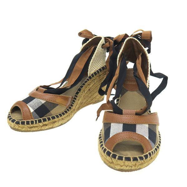BURBERRY バーバリー エスパドリーユ Cランク. : 質屋さのや Yahoo  