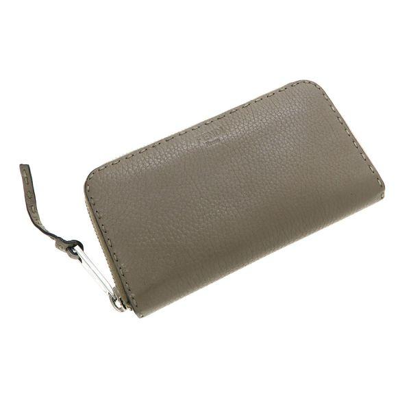 FENDI（フェンディ） セレリア・ラウンドファスナー長財布 Bランク