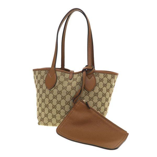 GUCCI（グッチ） トーティッシマ・スモールリバーシブルトート Aランク 