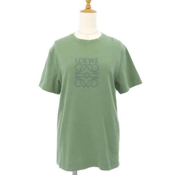 tobechan 　LOEWE ロエベ Tシャツ　カーキ LOEWE（ロエベ） Tシャツ Bランク. : 質屋さのや Yahoo!ショップ