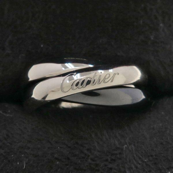 Cartier トリニティリング スリムモデル　#51 日本サイズ11号 Cartier（カルティエ） トリニティリング/セラミック#51(日本サイズ11