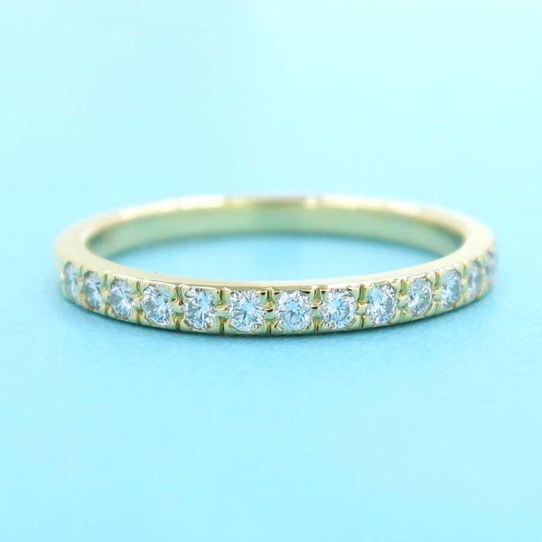 TIFFANY&Co. ティファニー ノヴォリング/ハーフサークル#9近辺 Aランク 