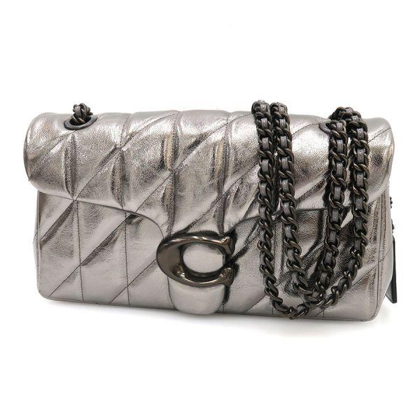 COACH（コーチ） タビーショルダーバッグ26・キルティング Aランク