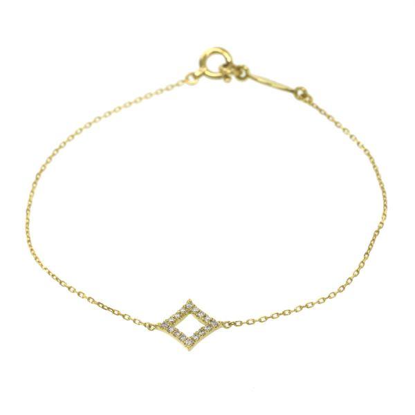 AHKAH アーカー ダイヤモンドシェイプブレスレット Aランク AHKAH アーカー ダイヤモンドシェイプブレスレット Aランク