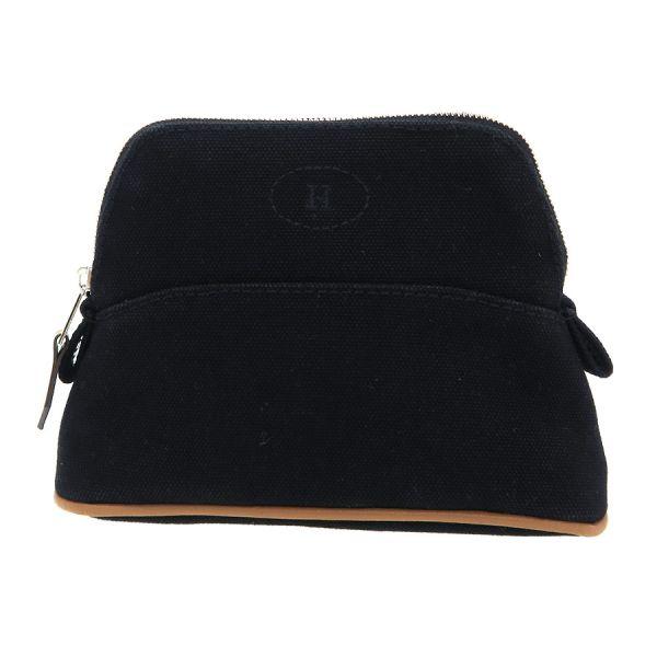 エルメス HERMES ボリードポーチ ブラック 黒 HERMES（エルメス） ボリードポーチ16 Bランク. : 質屋さのや Yahoo