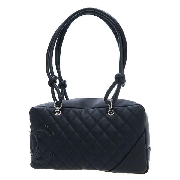 CHANEL シャネル カンボンライン ボウリングバッグ CHANEL シャネル カンボンライン・ボウリングバック Aランク