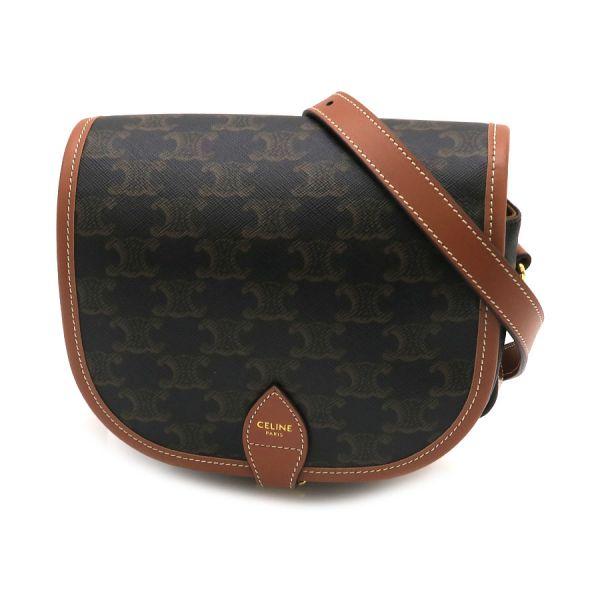 CELINE（セリーヌ） ミディアム フォルコ バッグ/トリオンフキャンバス
