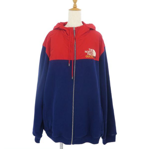 GUCCI グッチ ノースフェイス/パーカー Bランク. : 質屋さのや GUCCI グッチ ノースフェイス/パーカー Bランク. : 質屋さのや