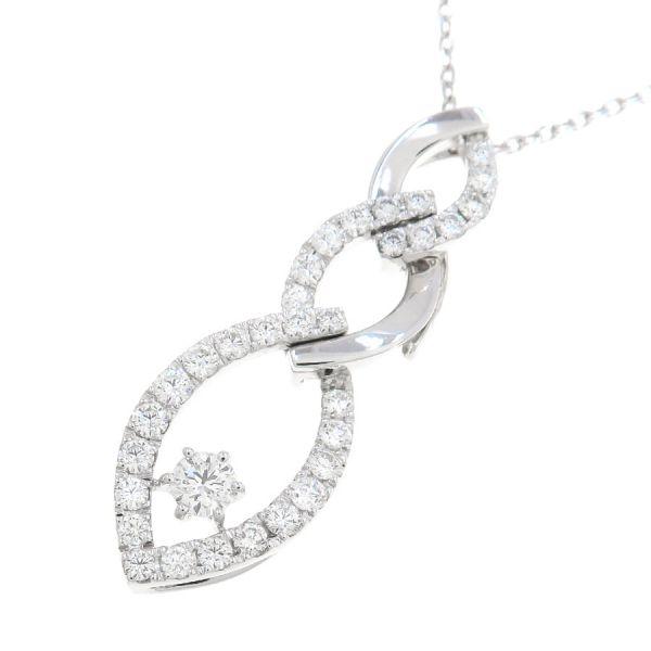 Pt ネックレス　VA PV アガット エテ ベルシオラ タサキ ミキモト好も♪ MIKIMOTO ミキモト アレキサンドライトダイヤネックレス/2Way A