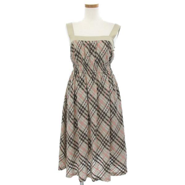 BURBERRY BLUE LABEL バーバリーブルーレーベル ワンピース B BURBERRY BLUE LABEL バーバリーブルーレーベル ワンピース B
