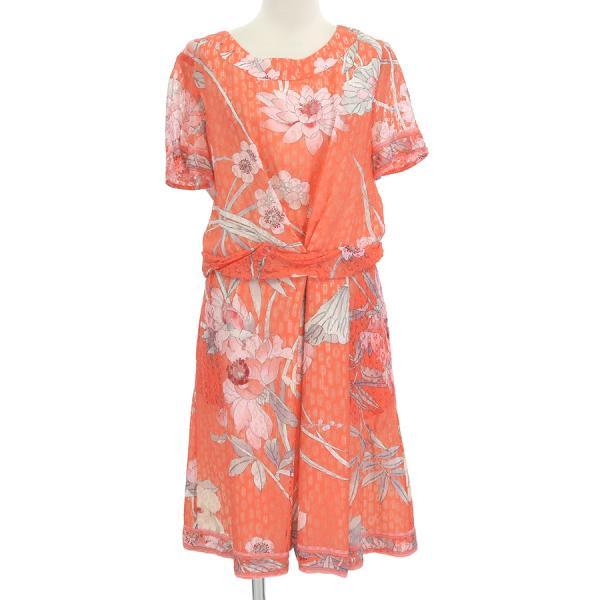 レオナール　ワンピース34 LEONARD - レオナール ワンピース サイズ34 S美品 -の通販 by ブラン