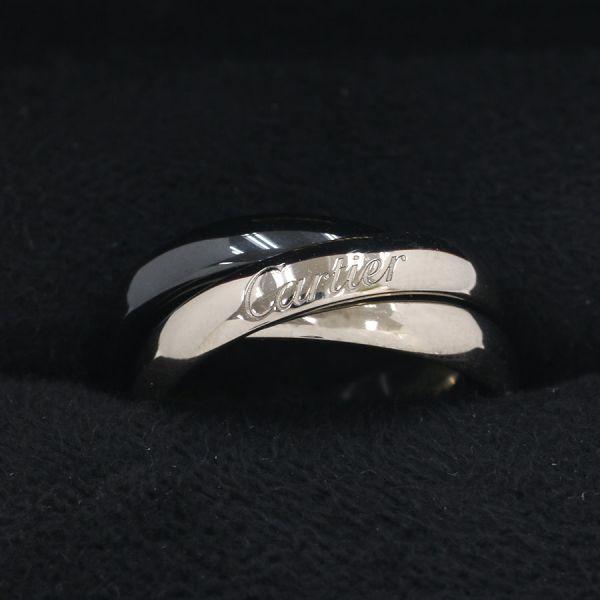 Cartier カルティエ トリニティリング/セラミック#48(日本サイズ