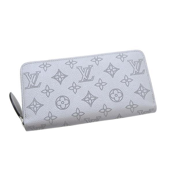 美品　ヴィトン　ジッピーウォレット　マヒナ　アイボリー LOUIS VUITTON ルイヴィトン マヒナ・ジッピーウォレット A