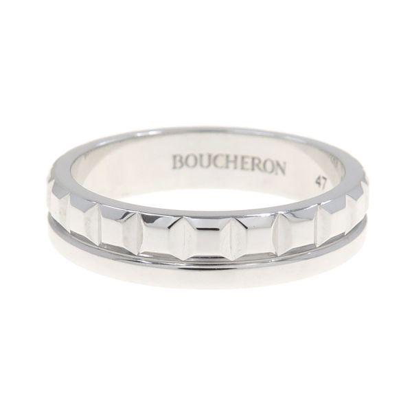 BOUCHERON ブシュロン キャトルラディアント リング ハーフ　47 BOUCHERON（ブシュロン） キャトルラディアントリング/ハーフ#47(日本