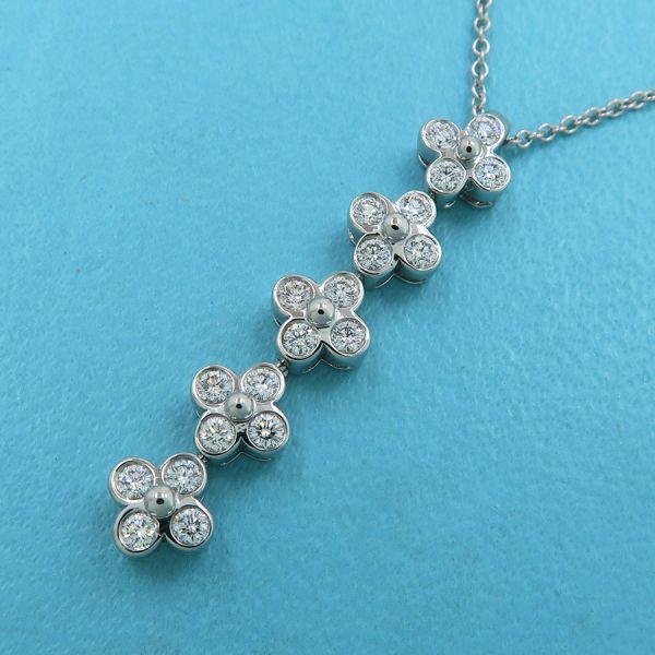 TIFFANY&Co. ティファニー ベゼルセットダイヤネックレス A TIFFANY&Co. ティファニー ベゼルセットダイヤネックレス A