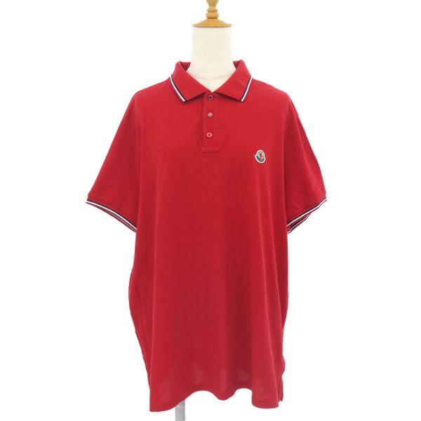 【ながい】①MONCLER モンクレール ポロシャツ MONCLER モンクレール 半袖 ポロシャツ メンズ クレリック ロゴ