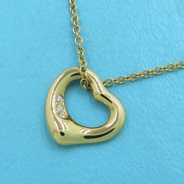 TIFFANY&Co. ティファニー オープンハートネックレス/11MM TIFFANY&Co. ティファニー オープンハートネックレス/11MM