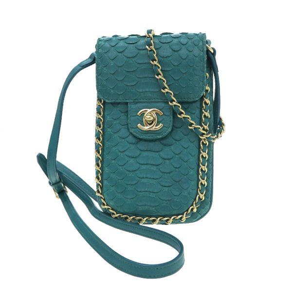 【コンパクトで使いやすい！】CHANEL フォーン ホルダー CHANEL シャネル チェーンフォンホルダー Bランク. : 質屋さのや