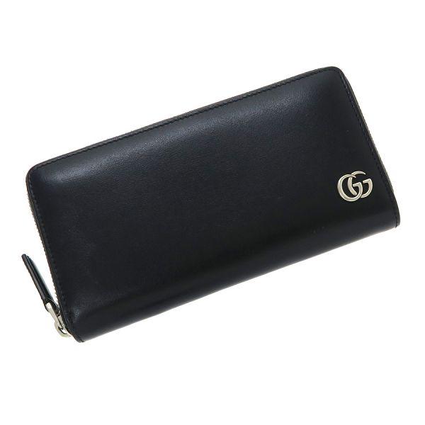 GUCCI（グッチ） GGマーモント・ファスナー長財布 Bランク. : 質屋さの