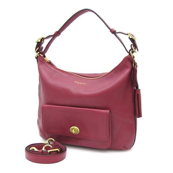 COACH コーチ レガシーレザーコートニーホーボーショルダーバッグ B 
