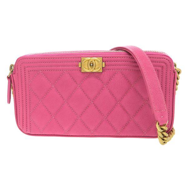 CHANEL（シャネル） ボーイシャネル・チェーンウォレット Bランク