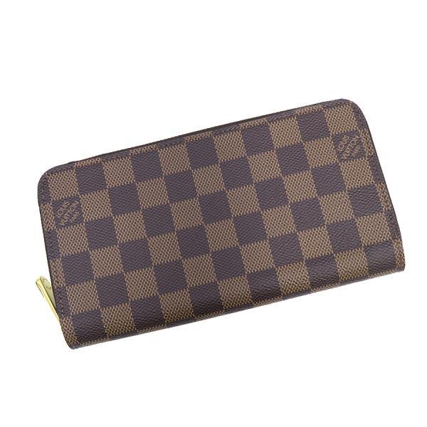 ぴーすけルイヴィトン　ジッピーウォレット　ダミエ LOUIS VUITTON（ルイ・ヴィトン） ダミエ ジッピーウォレット Sランク
