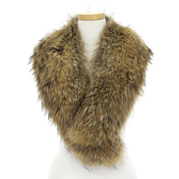 ミンクヤーンストール 【Bランク】【中古】 ラクーン・ストール B  