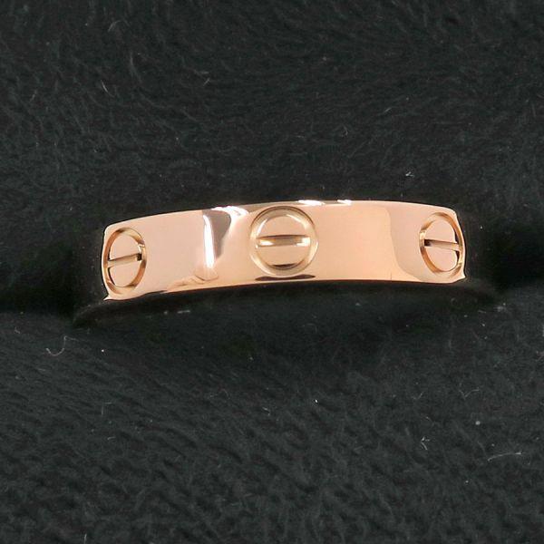 Cartier カルティエ ミニラブリング#55(日本サイズ14.5号近辺) Aランク