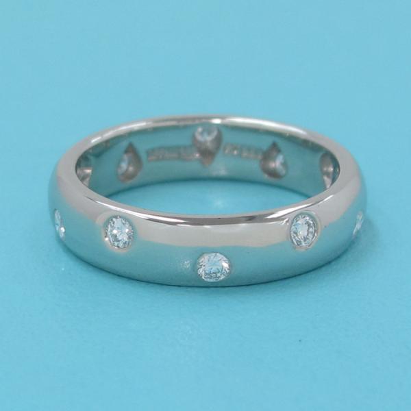 TIFFANY&Co. ティファニー ダイヤドッツリング/4MM#8 Aランク TIFFANY&Co. ティファニー ダイヤドッツリング/4MM#8 Aランク