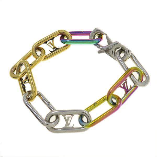 LOUIS VUITTON ルイヴィトン ブラスレ・シグネチャーチェーン Bランク  