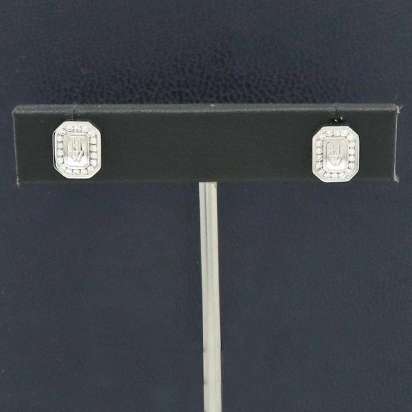 ハリー・ウィンストン（HARRY WINSTON） HWロゴピアス/ダイヤモンド A